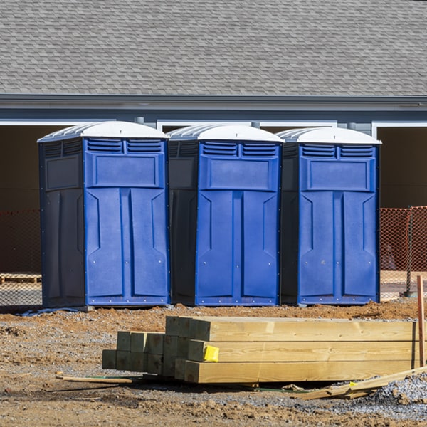 how do i determine the correct number of porta potties necessary for my event in Uniontown WA